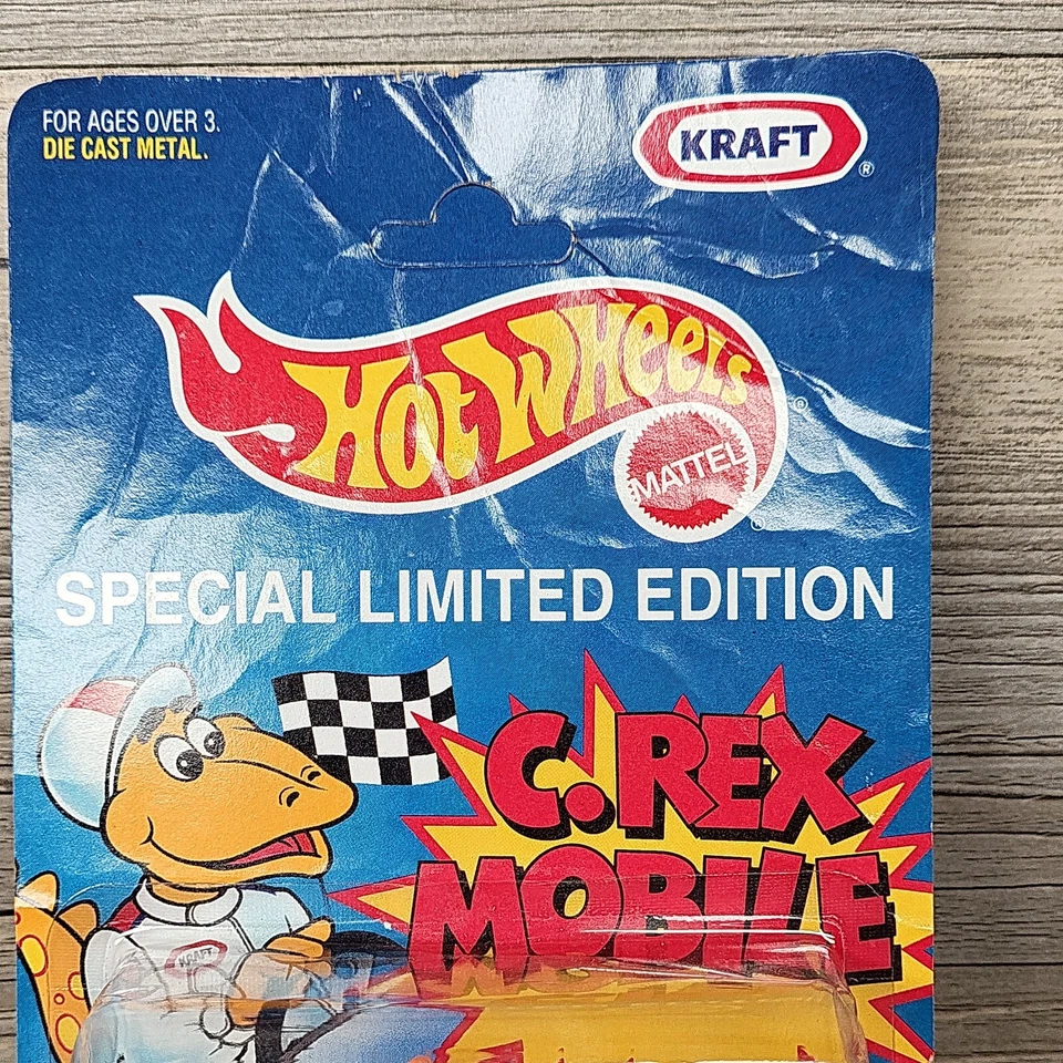 Camión Nissan móvil Hot Wheels KRAFT C.Rex tarjeta sin perforar pero dañada Foto 2 de 4