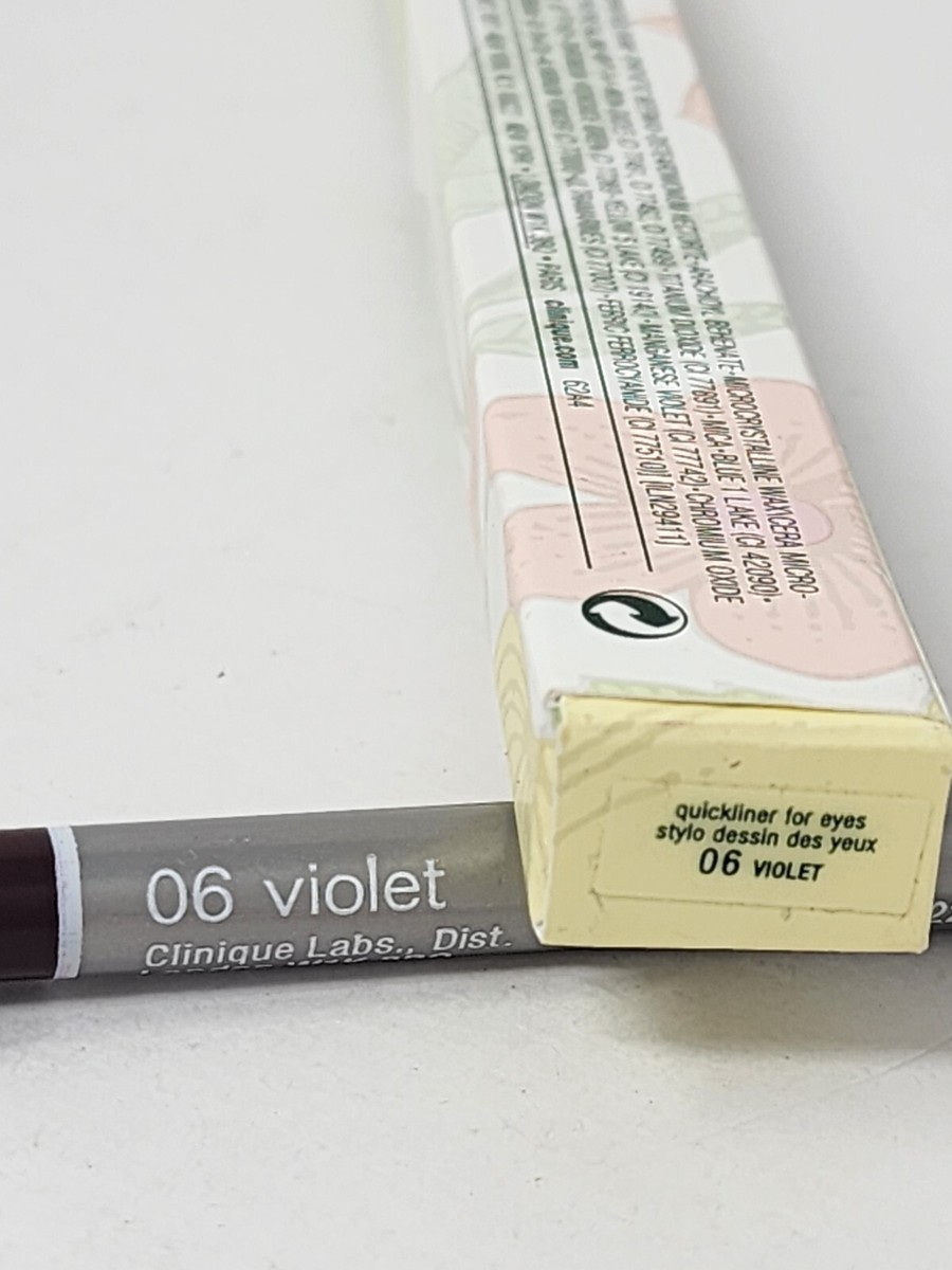 Clinique Quickliner For Eyes Eyeliner w/ Smudger Full Size 06