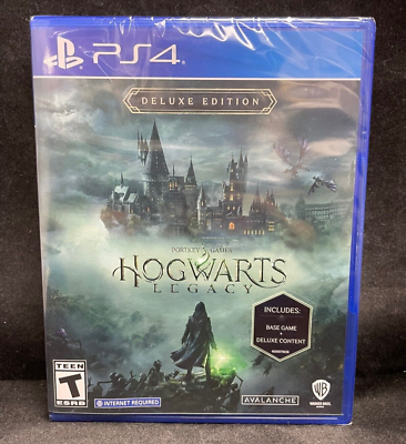 Hogwarts Legacy Deluxe Edition (PS4/Playstation 4) BRAND NEW