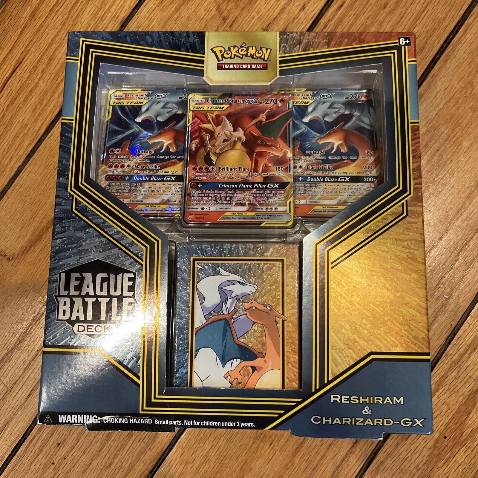 Pokémon TCG: League Battle Deck Featuring Reshiram & Charizard-GX