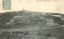 St Saint-Genis-Terre-Noire (Loire) Vue générale