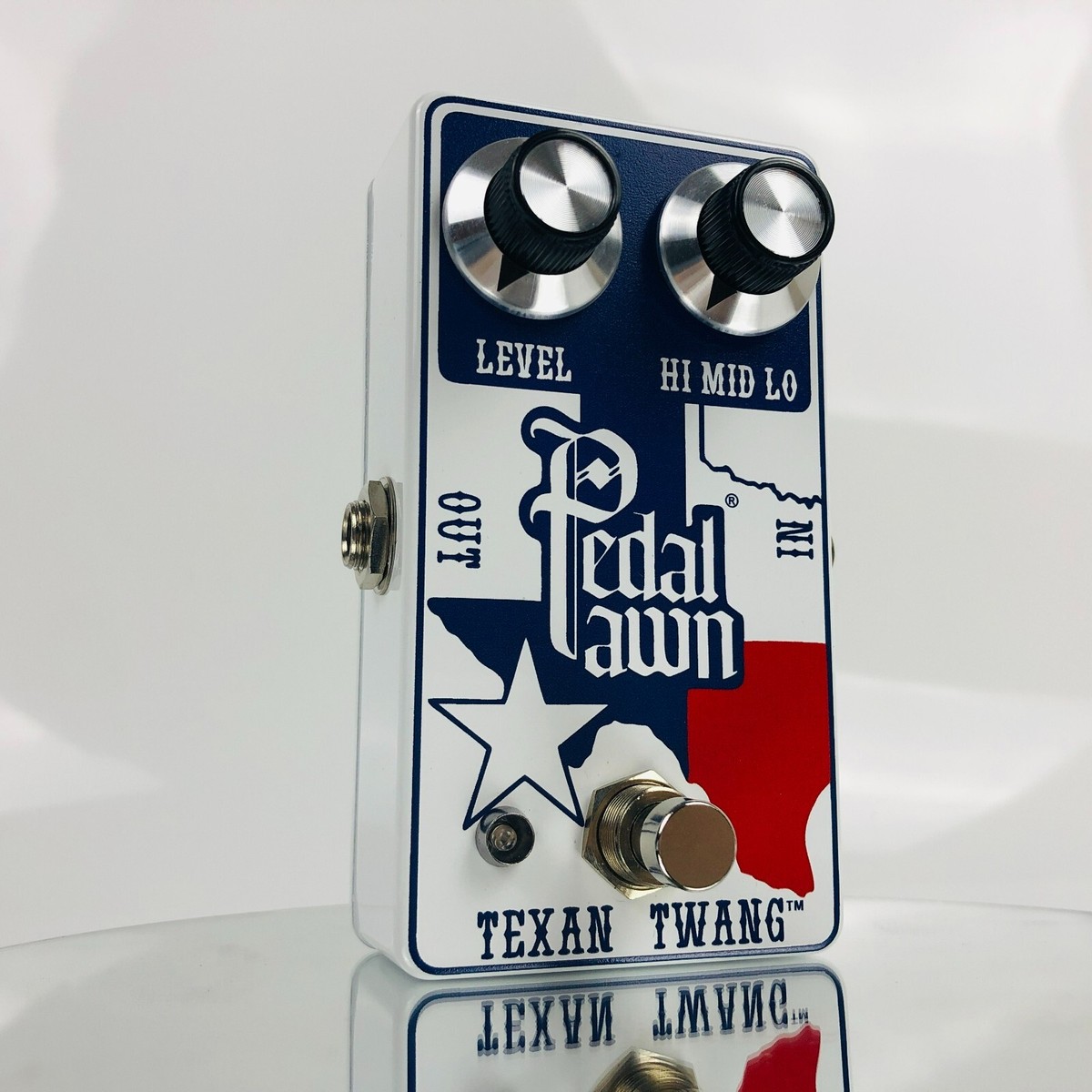 Pedal Pawn TEXAN TWANG Guitar Effects Pedal Custom Overdrive