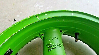 94 95 96 97 Kawasaki Ninja ZX7R ZX7 ZX750L ZX 750 Rear Rim 94 95 96 97 Kawasaki Ninja ZX7R ZX7 ZX750L ZX 750 Rear Rim