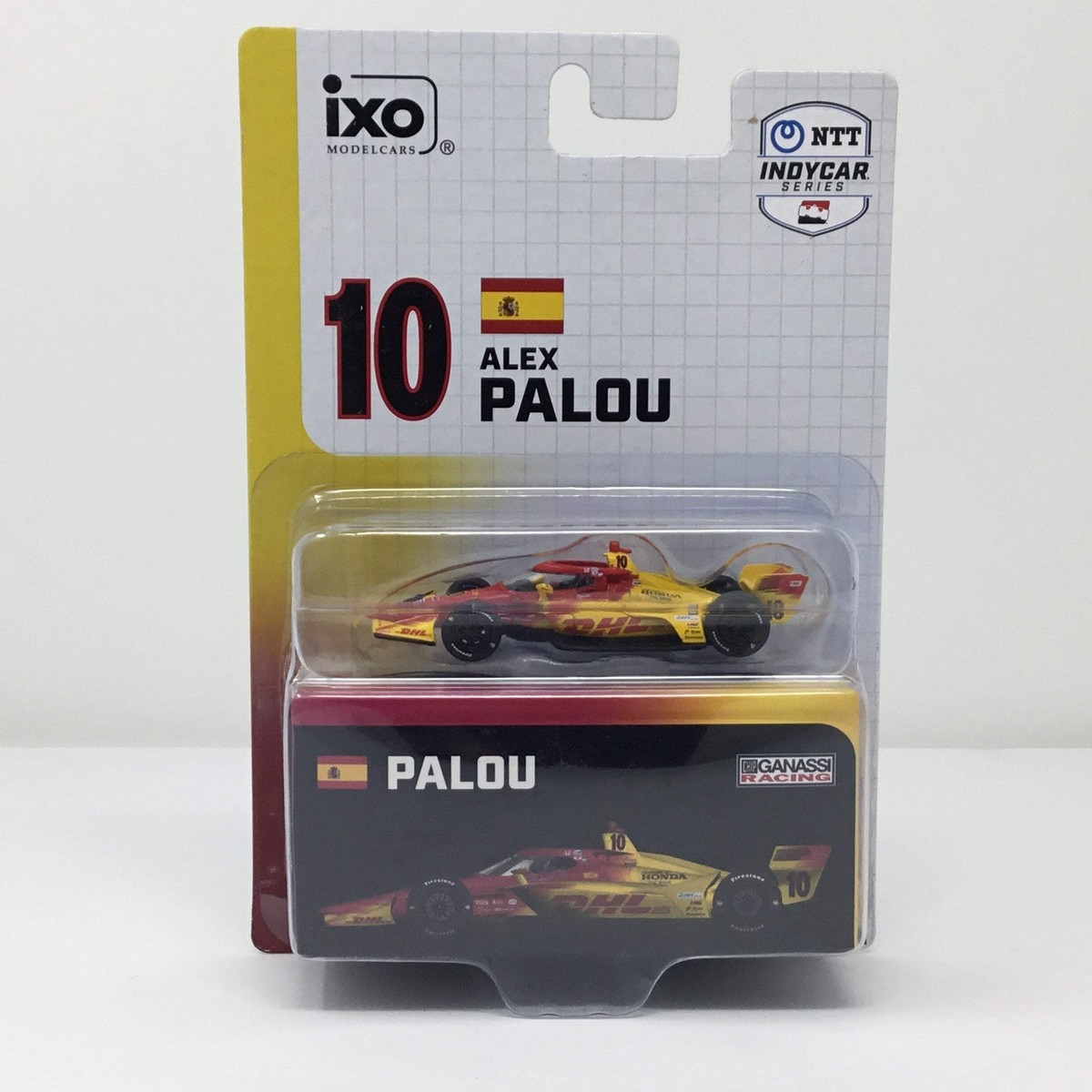 2025 Alex Palou #10 IndyCar 1 64 Diecast IXO IND64016 DHL Ganassi
