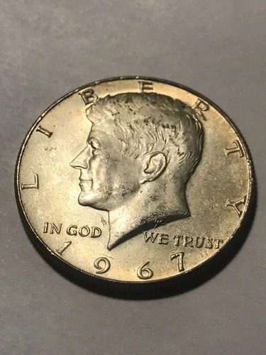 1967 Kennedy 40% Silver Half Dollar XF+ #18550