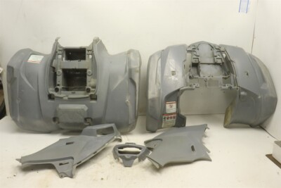 Fender  contain モデル Yamaha Kodiak 450 EPS 18 Fender Set Front Rear Silver Side Panel