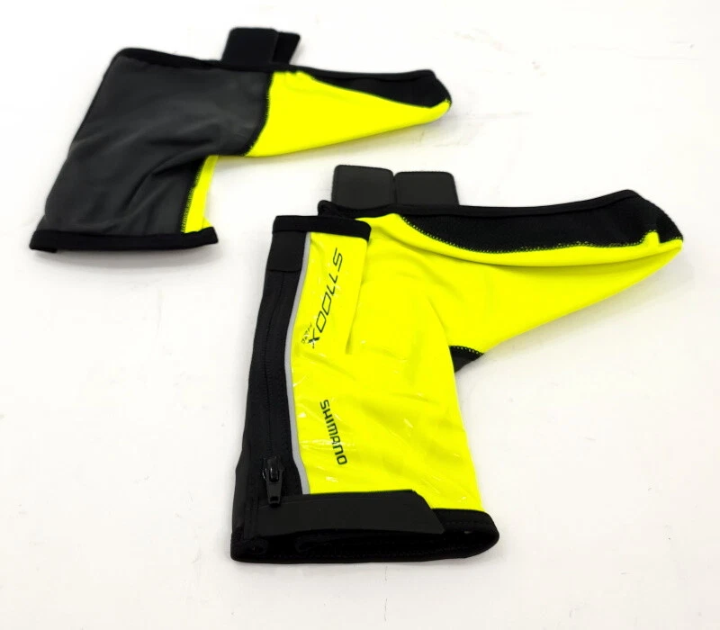 Cubierta de zapata de bicicleta Shimano S1100X H2O mediana, 40-42 EU, amarilla Foto 2 de 4