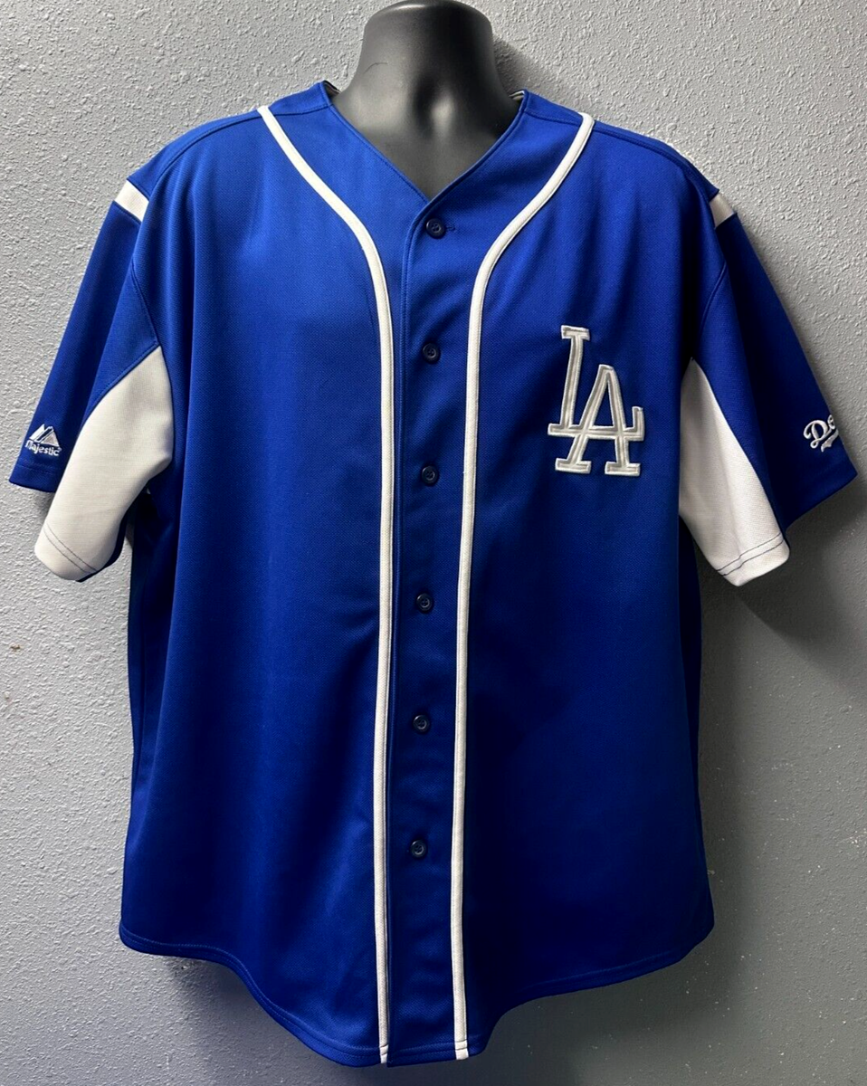 Majestic Los Angeles Dodgers ユニフォーム XL MLB Los Angeles Dodgers Majestic Baseball Jersey Men's Sz:XL - XXL