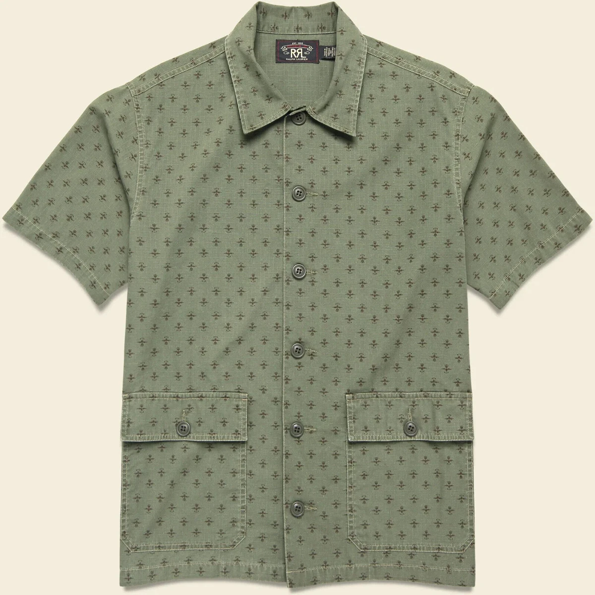 RRL Short Sleeve Casual Button-Down Shirts for Men for sale | eBay