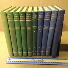 vtg My Book House 1954 Olive Beaupre Miller nice lot near set of 9 + Guide = 10