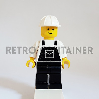 LEGO Minifiguren - 1x ovr021 - Bauarbeiter - Classic Omino Minifiguren 1876