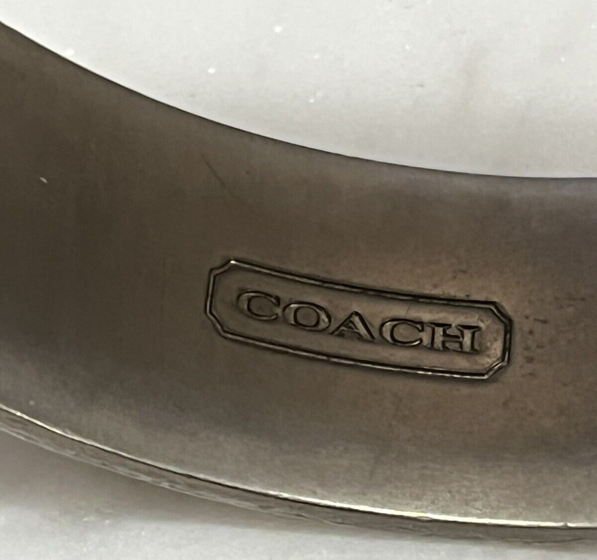 Coach Bangle Bracelet Stackable Enamel POLKA DOT … - image 6