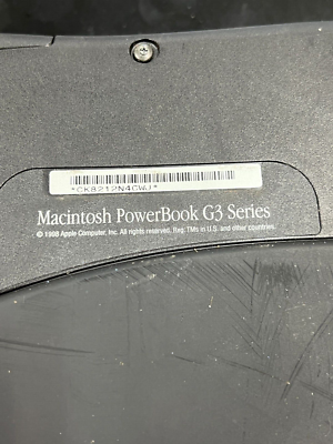 Vintage 1998 Macintosh Apple PowerBook G3 Series M4753 | eBay