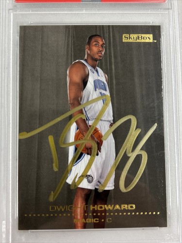 2008-09 SKYBOX 116 DWIGHT HOWARD BOLD GOLD AUTO PSADNA FUTURE HOF EBAY 1/1 PSA - Bild 2 von 4