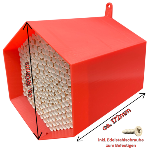 Wildbienen-Nisthilfe – absolut haltbar & wetterfest. Insektenhotel / Bienenhotel - Bild 37 von 40