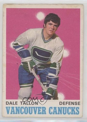 1970-71 O-Pee-Chee Dale Tallon #225 Rookie RC