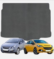 Tailored Boot Liner Mat for Vauxhall Corsa D & E 2007-2025 4mm Heavy Duty Rubber