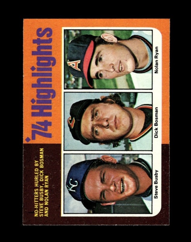 1975 Topps Set-Break #  7 Nolan Ryan Steve Busby NR-MINT *GMCARDS*