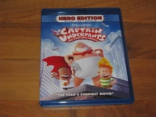 Captain Underpants: The First Epic Movie (Hero Edition) (Blu-ray/DVD, 2017, 2-Di