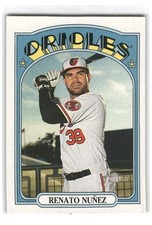 Renato Nunez 2021 Topps Heritage Baseball #220 Baltimore Orioles
