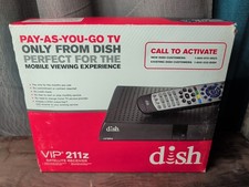 Dish Network VIP 211z Receiver - Brand New Open Box Satellite Pay As You Go