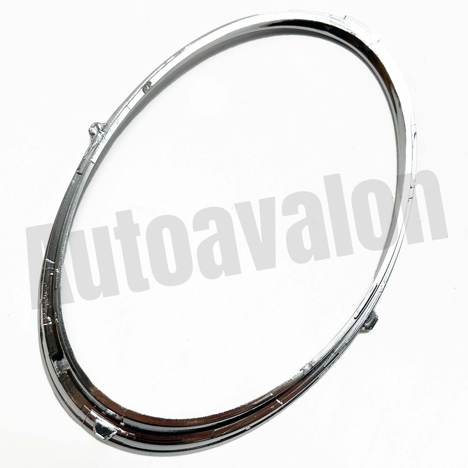 4Pcs 3W3807823 Headlight Chrome Rings Trims Kit for Bentley GT GTC 2012-2017 