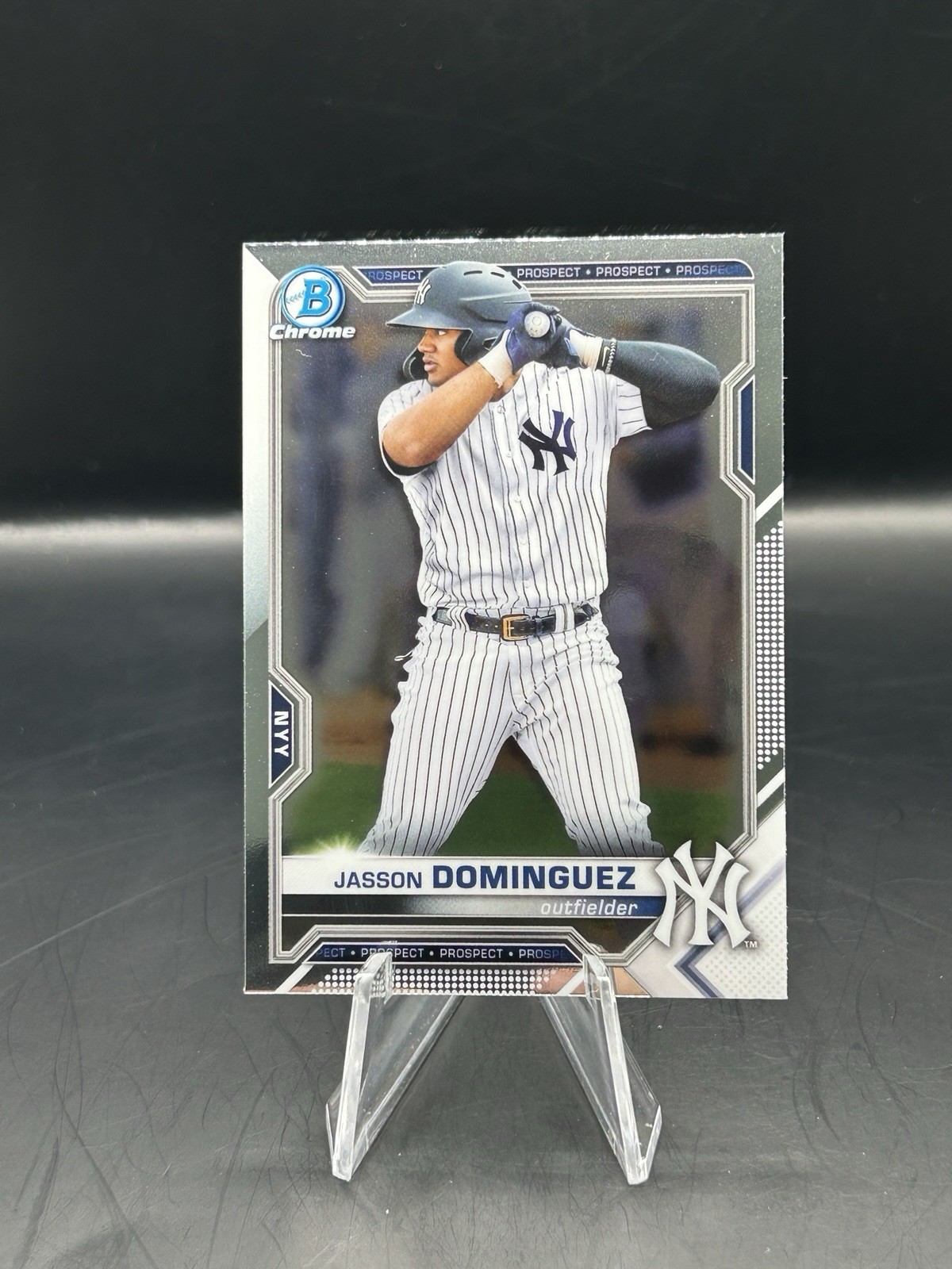 2021 Bowman Chrome Prospects Jasson Dominguez #BCP-213 Yankees Rookie