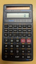 Vintage CASIO FX-260 Solar Fraction Scientific Calculator with Slide Case Tested