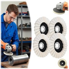 5" Wool Felt Flap Disc Metal Working Polishing Buffing Wheel for Grinder