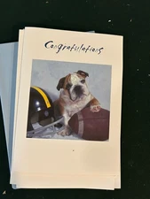 Bulldog Greeting Cards Pack 20