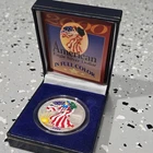 U.S. Mint American Eagle 2000 1 oz Silver Coin Full Color with Presentation Box