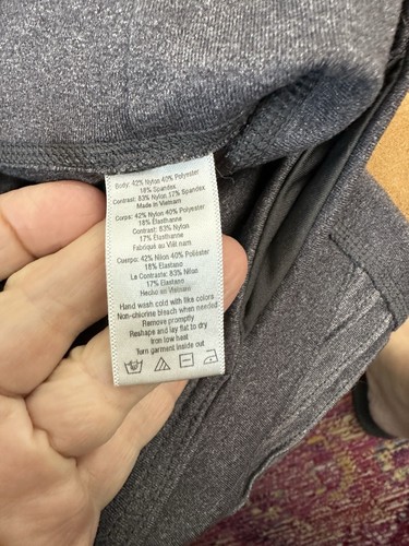 Alo Yoga Moto Leggings - anthrazitgrau, Größe XS - Bild 7 von 8
