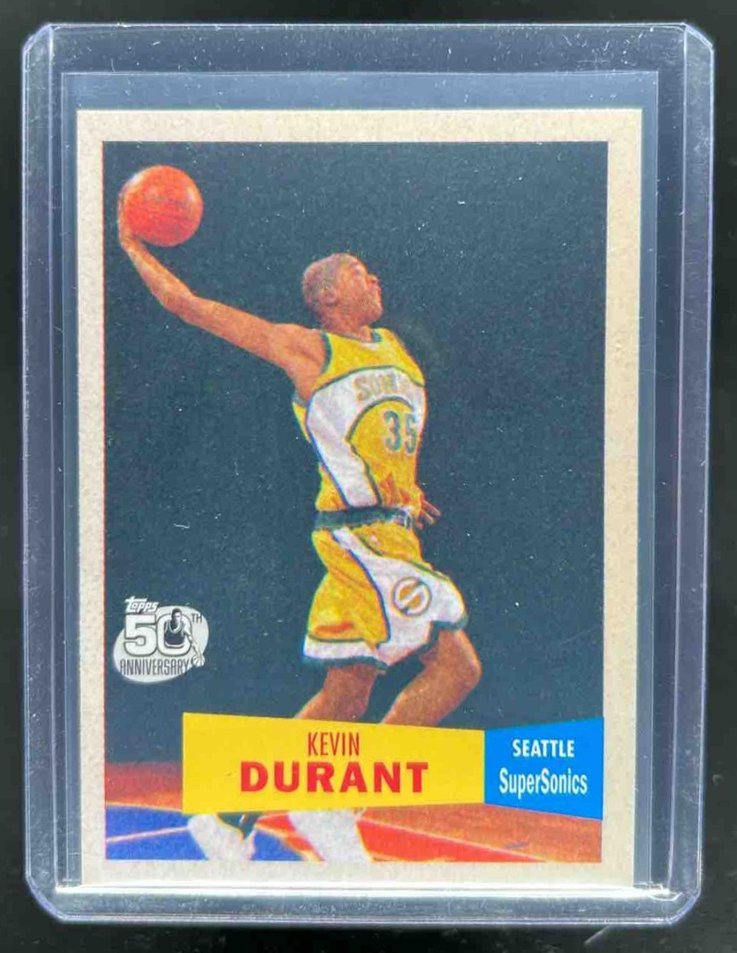 2007-08 Topps Kevin Durant 1957 58 Variations RC #112 SuperSonics