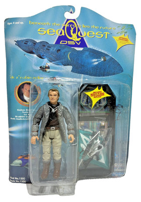 Playmates Sea Quest DSV Dr. Z Rubin Zellar Action Figure (1994)