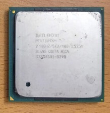 INTEL PENTIUM 4 2.4 GHz PROCESSOR, 400 MHz BUS, SL6GS, SOCKET 478, US SELLER