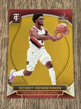 2024-25 Totally Certified SCOOT HENDERSON Gold Mirror 3/10 #5 Trail Blazers SSP