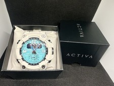 Invicta Activa Dual Time Sport Watch   White ...