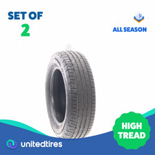 Set Of 2 Used 19565r15 Bfgoodrich Advantage Control 91h - 9.532