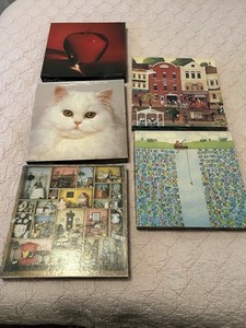 Lot of 5 500 Piece Puzzles Springbok Ambassador Vintage
