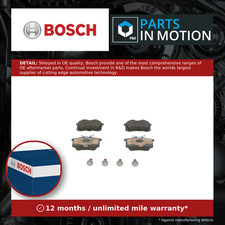 Brake Pads Set fits SKODA OCTAVIA Mk1, Mk3 Rear 96 to 20 Bosch JZW698451 Quality
