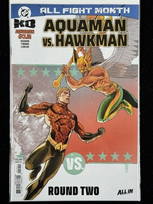 2025 DC Comics AQUAMAN #12 DC KO Tie-In Vs Hawkman Main CVR A NM+ QTY