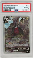 Regidrago V (Alternate Full Art) 184/195 Silver Tempest