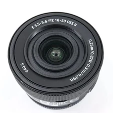 Sony E PZ 16-50mm f/3.5-5.6 OSS II Lens (Black, White Box)