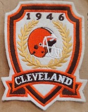 Cleveland Browns 1980s embroidered sew on patch