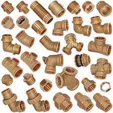 Messing Gewinde Fitting Schraubfitting Fittin...