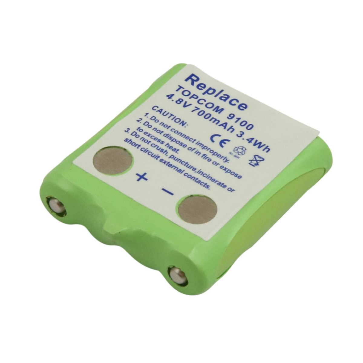 Batterie pour Topcom 9100 Avizar résolvant les pertes de charge