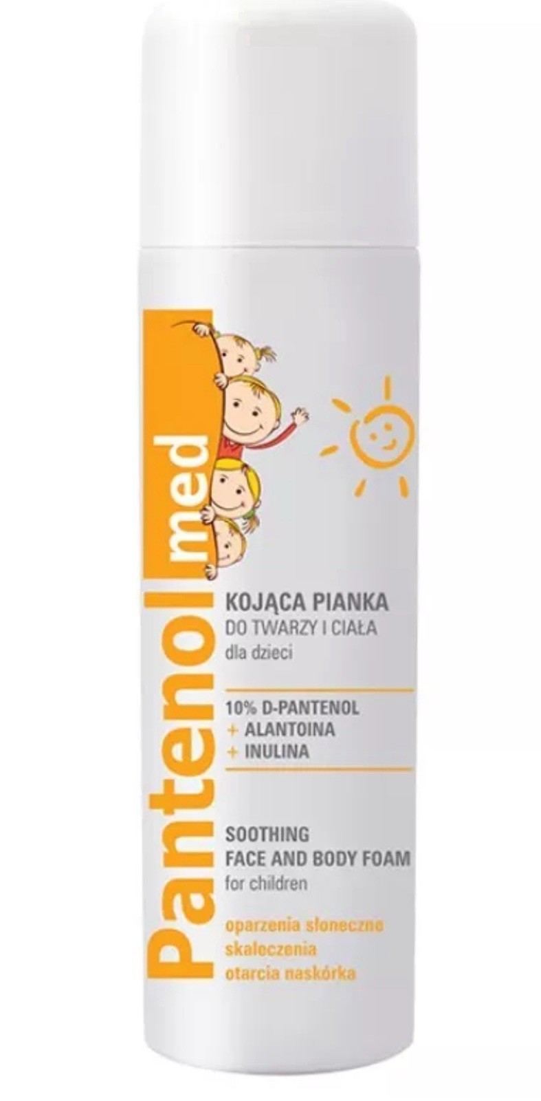 Pantenolmed soothing  foam for children kojąca pianka dla dzieci 150ml PANTHENOL