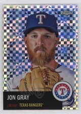 2022 Topps Chrome Platinum Anniversary X-Fractor Jon Gray #274 7m3