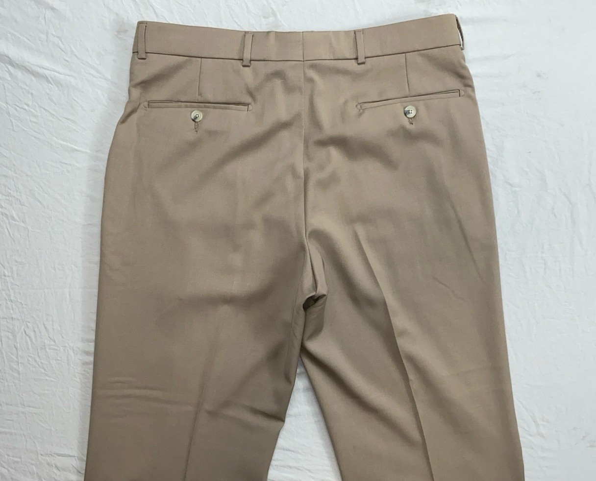 Patrick James Comfort "EZE" Flat Front Super 120s… - image 8