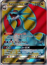 Pokémon TCG: Salamence GX Promo SM139 Holo LP+ on eBay